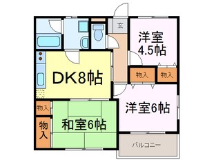 メイプル・トゥリーの物件間取画像